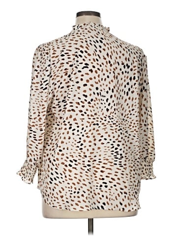 Philosophy Republic Clothing 3/4 Sleeve Blouse (view 2)
