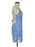 Shein 100% Polyester Hearts Blue Cocktail Dress Size S - photo 4