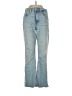 Zara Hearts Blue Jeans Size 2 - photo 1
