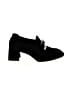 Softwaves 100% Leather Black Heels Size EU 37 1/2 - photo 1