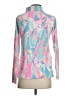 Lilly Pulitzer Floral Graphic Tie-dye Multi Color Pink Pullover Hoodie Size S - photo 2
