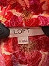 Ann Taylor LOFT Red Short Sleeve Blouse Size M - photo 7