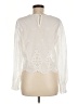 Shein 100% Polyester Ivory Long Sleeve Blouse Size 6 - photo 2