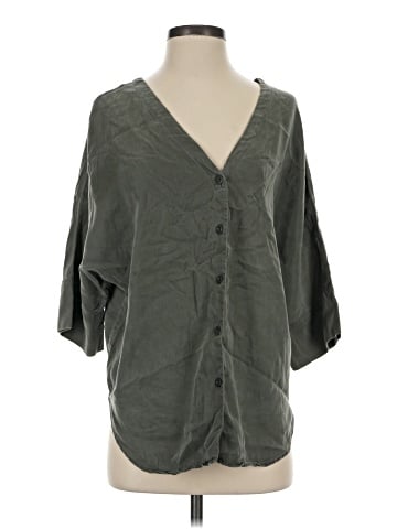 Vetta 3/4 Sleeve Button-Down Shirt (view 1)
