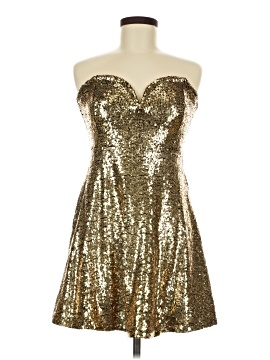 charlotte russe gold dress Charlotte Russe Gold Long Sleeve Dress