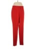 Escada Red Wool Pants Size EU 42 / US 12 - photo 1