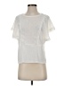Zara Ivory Short Sleeve Blouse Size S - photo 1