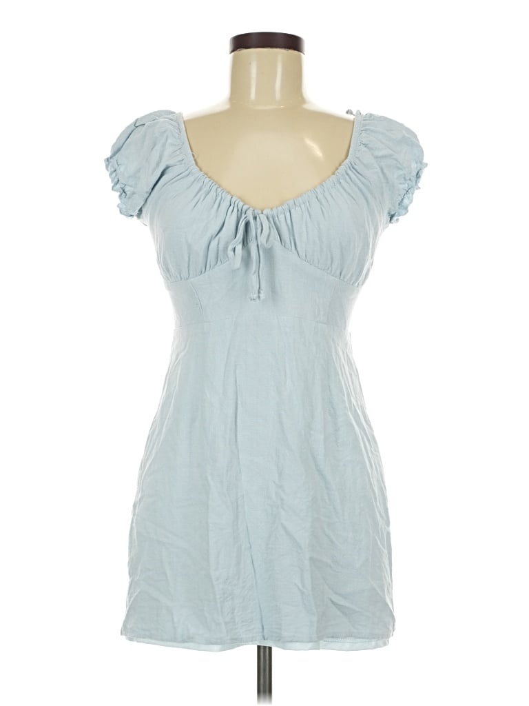Pre-owned La Hearts Casual Dress In Blue