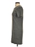 ALTERNATIVE Solid Gray Casual Dress Size S - photo 5