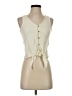 TeXTURE & THREAD Madewell 100% Cotton Ivory Sleeveless Blouse Size XXS - photo 1