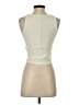 TeXTURE & THREAD Madewell 100% Cotton Ivory Sleeveless Blouse Size XXS - photo 2