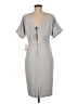 Alexia Admor Solid Gray Casual Dress Size M - photo 2