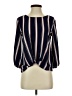 Pink Republic Blue 3/4 Sleeve Blouse Size XS - photo 1