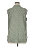 Croft & Barrow 100% Polyester Tweed Green Sleeveless Blouse Size XL - photo 2