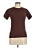 Assorted Brands Brown Short Sleeve Turtleneck Size M - photo 1