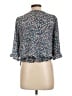 Sienna Sky 100% Polyester Blue 3/4 Sleeve Blouse Size M - photo 2