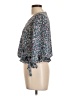 Sienna Sky 100% Polyester Blue 3/4 Sleeve Blouse Size M - photo 5