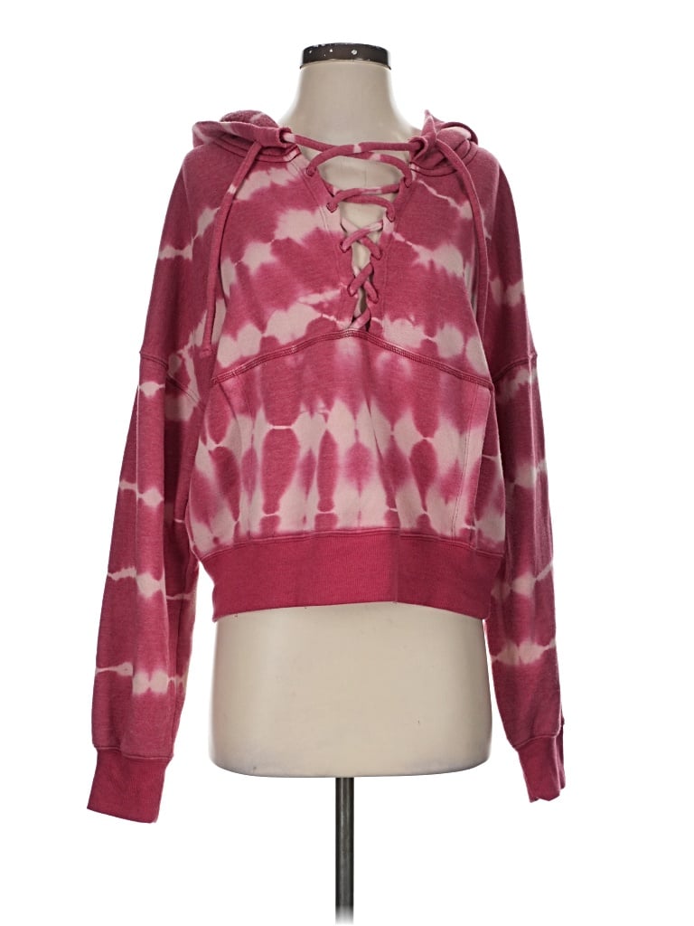 Pre-owned Fp Movement Pullover Hoodie In Pink