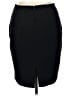 Express Solid Black Formal Skirt Size 14 - photo 2