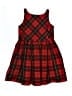 Ralph Lauren 100% Polyester Plaid Red Dress Size 7 - photo 1