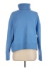 H&M Solid Blue Turtleneck Sweater Size M - photo 1