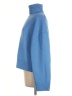 H&M Solid Blue Turtleneck Sweater Size M - photo 5