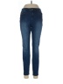 Inc Denim Solid Blue Jeans Size 10 - photo 1
