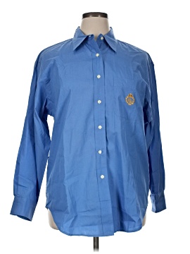 Lauren By Ralph Lauren Long Sleeve Button Down Shirt