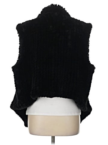 Metric Knits Faux Fur Vest (view 2)