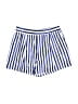 Free Assembly 100% Cotton Stripes Blue Shorts Size S - photo 1