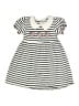 Unbranded Stripes Ivory Dress Size 2XL (kids) - photo 1