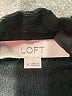 Ann Taylor LOFT Black Short Sleeve Blouse Size M - photo 7
