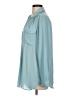 Ann Taylor Teal Long Sleeve Blouse Size L - photo 5