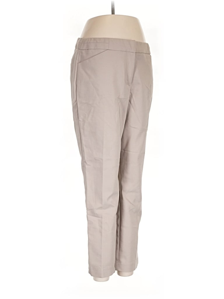 Pre-owned Dana Buchman Khaki Pant In Tan