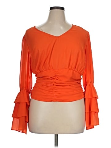 Ashley Stewart 3/4 Sleeve Top (view 1)