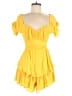 Selfie Leslie 100% Polyester Yellow Romper Size M - photo 1