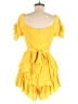 Selfie Leslie 100% Polyester Yellow Romper Size M - photo 2