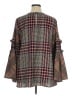 Assorted Brands 100% Polyester Brown 3/4 Sleeve Blouse Size XL - photo 2