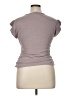 Cable & Gauge Gray Short Sleeve Top Size XL - photo 2