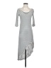 Nymphe Stripes White Casual Dress Size S - photo 1
