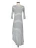 Nymphe Stripes White Casual Dress Size S - photo 2