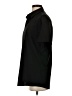 Classic Collection Solid Black Short Sleeve Button-Down Shirt Size S - photo 5