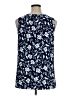 J.Jill Blue Sleeveless Blouse Size XL (tall) - photo 2