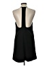 Silence and Noise Solid Black Cocktail Dress Size L - photo 2
