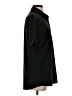 Classic Collection Solid Black Short Sleeve Button-Down Shirt Size S - photo 4