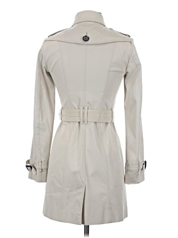 Burberry London Stone Mid-Length Sandringham Trench (view 2)