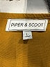 Piper & Scoot 100% Polyester Solid Gold Jumpsuit Size L - photo 4