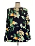 Old Navy 100% Rayon Blue Long Sleeve Blouse Size XXL - photo 2