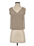 Babaton 100% Polyester Tan Sleeveless Blouse Size XS - photo 1