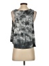 Sweaty Betty 100% Polyester Gray Sleeveless Blouse Size S - photo 2